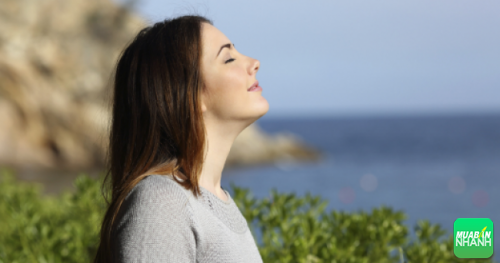 Hít thở sâu giúp bạn thư giãn đầu óc