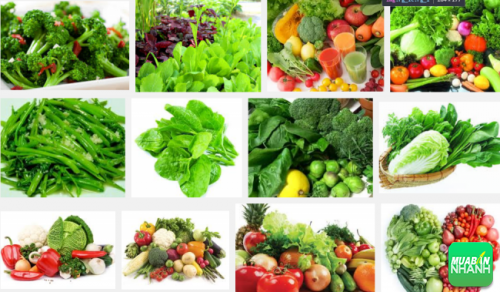 Người bệnh thiếu máu cơ tim cục bộ cần ăn nhiều rau xanh củ quả nhằm cung cấp vitamin tốt cho cơ thể