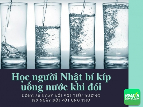 Học người Nhật bí kíp uống nước khi đói: Uống 30 ngày đối với tiểu đường, 180 ngày đối với ung thư