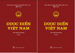 Download Dược Điển Việt Nam 5 PDF trọn bộ (tập 1, tập 2) miễn phí